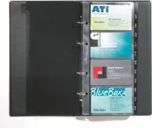 Durable Album na wizytówki Visifix 200szt. granatowy (2385-07) 2