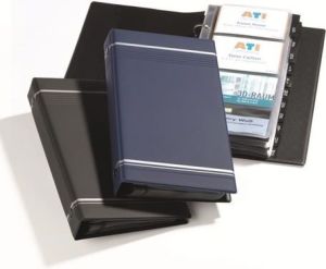Durable Album na wizytówki Visifix 200szt. granatowy (2385-07) 4