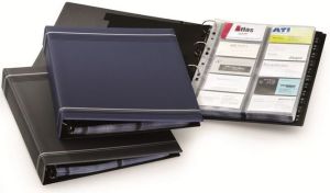 Durable Album na wizytówki Visifix 400szt. grafitowy (2388-58) 2