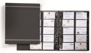 Durable Album na wizytówki Visifix 400szt. grafitowy (2388-58) 3