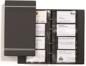 Durable Album na wizytówki Visifix 200szt. grafitowy (2385-58) 2