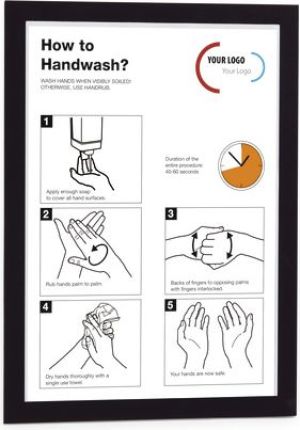 Durable Samoprzylepna ramka informacyjna A4 czarna 2szt. (4872-01) 3