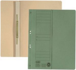 Elba Skoroszyt kartonowy oczkowy, A4, połówkowy, zielony (BX5355) 1