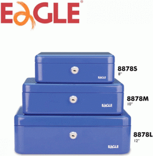 Eagle Kasetka na pieniądze 8878L Niebieska 2