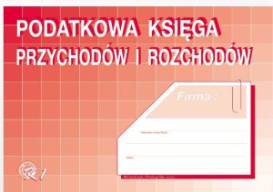 Michalczyk & Prokop Podatkowa księga przychodów i rozchodów A4 48 stron (K1) 1
