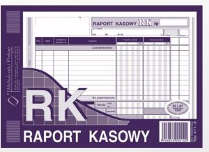 Michalczyk & Prokop Raport kasowy A5 80 kartek (411-3) 1