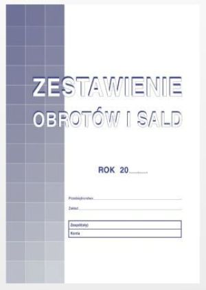 Michalczyk & Prokop Zestawienie obrotów i sald A4 8 kartek (425-1) 1