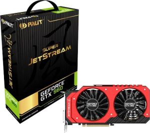 Karta graficzna Palit GeForce GTX 960 Super JetStream 2GB GDDR5 (128 bit) 2x DVI, HDMI, DP (NE5X960T1041J) 1