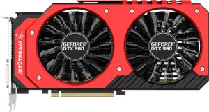 Karta graficzna Palit GeForce GTX 960 Super JetStream 2GB GDDR5 (128 bit) 2x DVI, HDMI, DP (NE5X960T1041J) 2