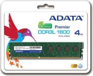 Pamięć ADATA DDR3L, 4 GB, 1600MHz, CL11 (ADDU1600W4G11-S) 1