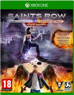 Saints Row IV Gat Out of Hell Ed. Firs Xbox One 1