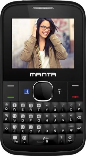 Telefon komórkowy Manta QWERTY czarny (TEL2201) 1