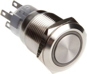 DimasTech Przycisk LED 19mm Zielony (PD020) 2