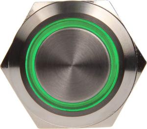 DimasTech Przycisk LED 19mm Zielony (PD020) 1