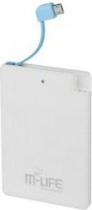 Powerbank M-Life 2600 mAh Biały  (ML0644) 2