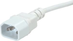 Kabel zasilający Value Monitor PowCable IEC 1.8m biały (19.99.1516-50) 2