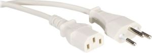 Kabel zasilający Value PowCable IEC Conn biały (19.99.1223-50) 1