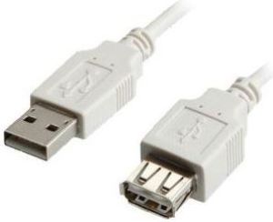 Kabel USB Value USB-A - 3 m Biały (11.99.8961-100) 1