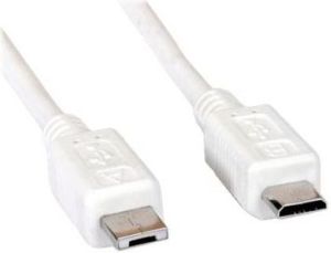 Kabel USB Value 1.8 m Biały (11.99.8753-10) 1