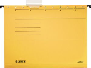 Leitz Teczka zawieszana A4, ALPHA, żółta (19850015) 1