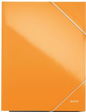 Leitz Teczka z gumką Leitz WOW, Kartonowa, pomarańczowa (39820044) 3