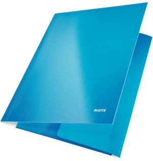 Leitz Teczka z gumką Leitz WOW, Kartonowa, niebieska (39820036) 2