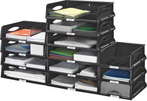 Leitz Pólka na dokumenty Sorty Standard szara (52300085) 12