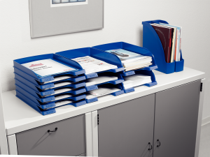 Leitz Półka na dokumenty SLIM PLUS przezroczysta (52370003) 2