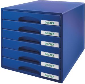 Leitz Pojemnik 6 szuflad PLUS niebieski (52120035) 1