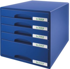 Leitz Pojemnik 5 szuflad PLUS niebieski (52110035) 1
