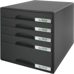 Leitz Pojemnik 5 szuflad PLUS czarny (52110095) 1