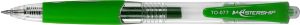 Toma Długopis żelowy automatyczny MASTERSHIP zielony (TO-077) 1