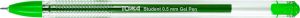 Toma Długopis żelowy STUDENT zielony (TO-071) 1