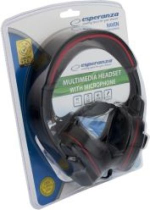 Słuchawki Esperanza Raven (EH157R) 4