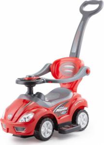 Ecotoys Jeździk Pchacz Chodzik 3w1 z panelem muzycznym 381 czerwony uniwersalny 1