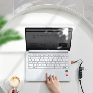 HUB USB Baseus 1x RJ-45 + 3x USB-A 3.0 (CAHUB-AH0G) 5