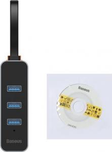 HUB USB Baseus 1x RJ-45 + 3x USB-A 3.0 (CAHUB-AH0G) 9