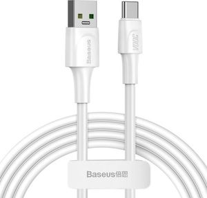Kabel USB Baseus USB-A - USB-C 2 m Biały (CATSW-G02) 1