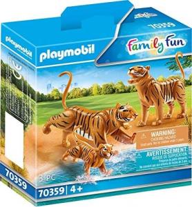 Playmobil Przygoda w ZOO - Dwa Tygrysy z Młodym (70359) 1