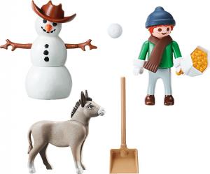 Playmobil Snow time with Snips & Hr Carrot (70398) 3