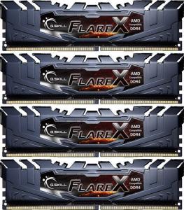 Pamięć G.Skill Flare X, DDR4, 32 GB, 3200MHz, CL16 (F4-3200C16Q-32GFX) 1