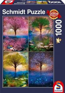 Schmidt Spiele Puzzle PQ 1000 Magiczne drzewo 1
