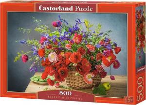 Castorland Puzzle 500 Bouquet with Poppies 1