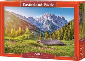 Castorland Puzzle 500 Lato w Alpach 1