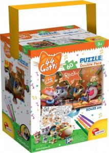 Lisciani Puzzle z rączką 24 44 Koty 3 1