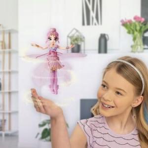 Figurka Spin Master Hatchimals Pixies Crystal Flyers - Latająca Wróżka różowa (6059523) 3