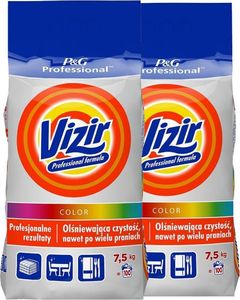 Vizir Zestaw - 2 x VIZIR Proszek do prania Kolor 7,5kg 1