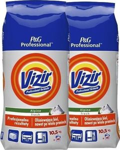 Vizir Zestaw - 2 x VIZIR Proszek do prania Regular 10,5kg 1