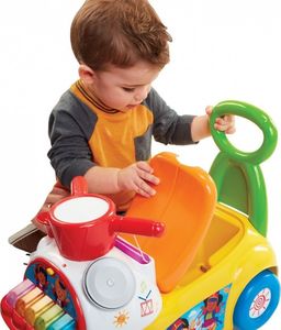 Fisher Price Jeździk Fisher Price Muzyczna Parada żółty 5