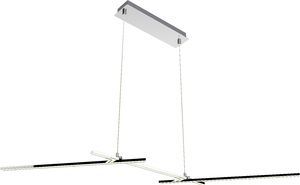 Lampa wisząca Apeti THASOS nowoczesna minimalistyczna chrom  (A0021-330) 1